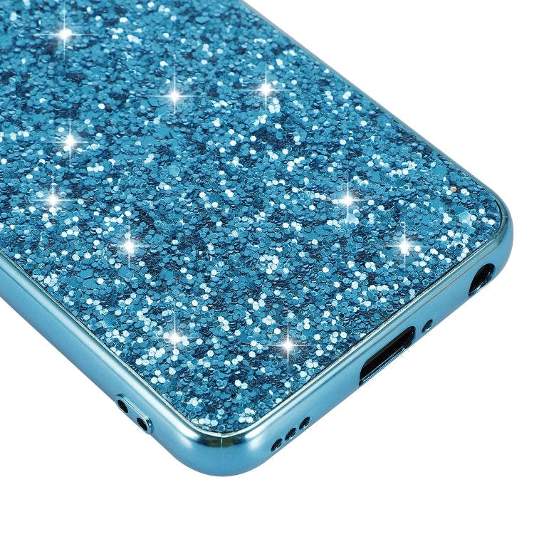 Plating Glittery Powder Shockproof TPU Case For LG G8 ThinQ