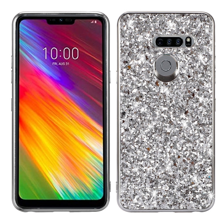 Plating Glittery Powder Shockproof TPU Case For Motorola Moto E6