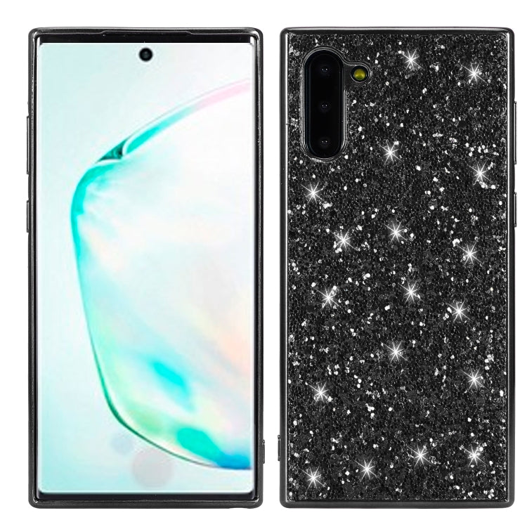 Plating Glittery Powder Shockproof TPU Case For Galaxy Note 10