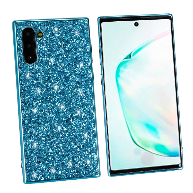 Plating Glittery Powder Shockproof TPU Case For Galaxy Note 10