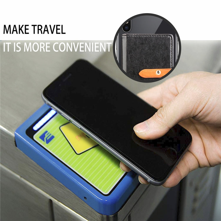 Mobile Phone Universal With Retro Thin Button Pure Color Leather Card Slot & Wallet & Holder & Photo Frame