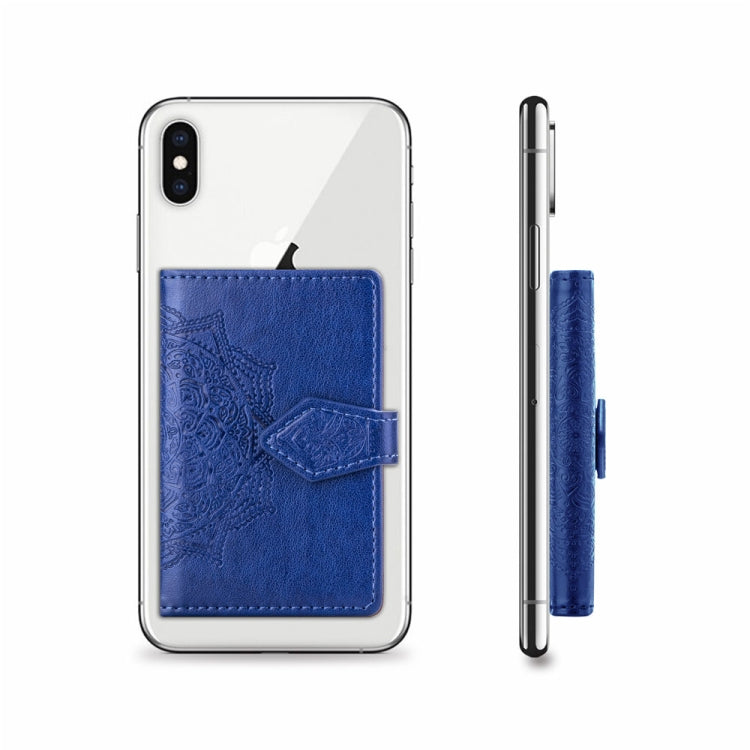 Mobile Phone Universal With Embossed Mandala