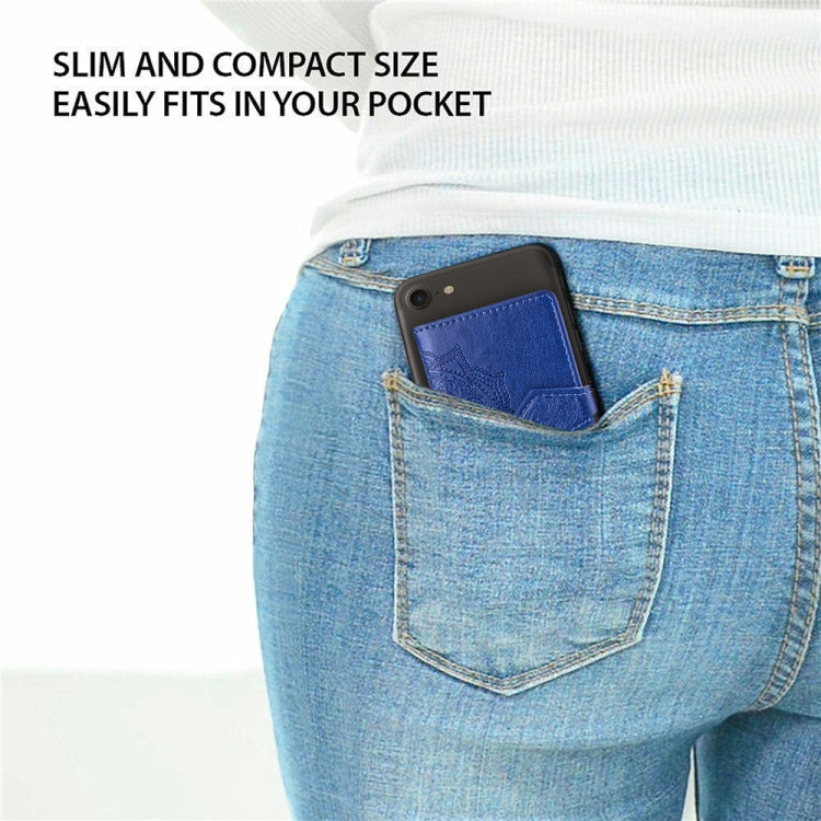 Mobile Phone Universal With Embossed Mandala