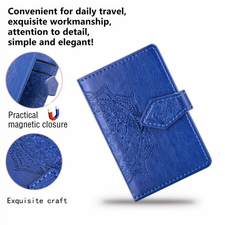 Mobile Phone Universal With Embossed Mandala