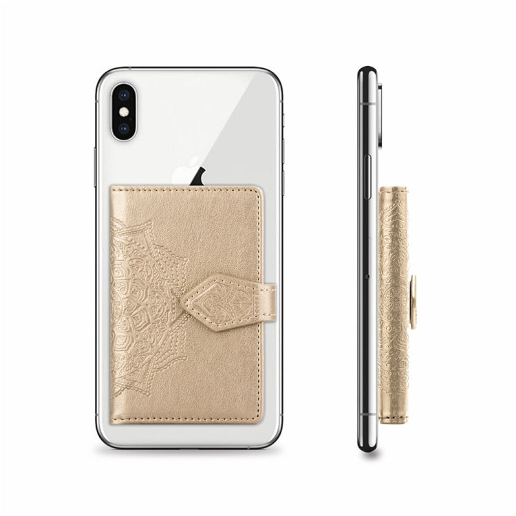 Mobile Phone Universal With Embossed Mandala