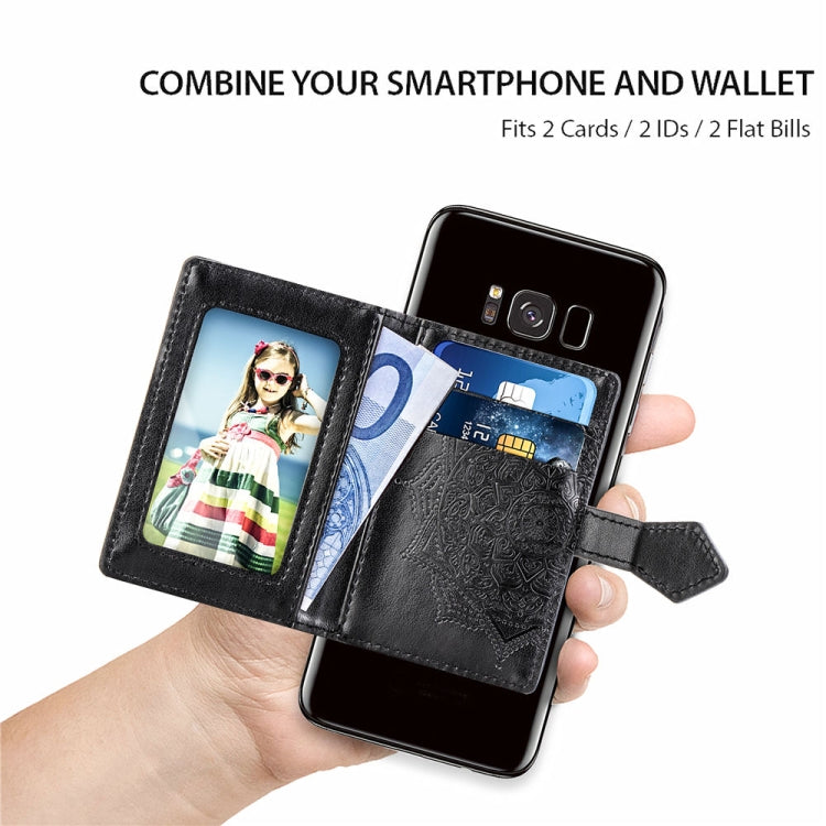Mobile Phone Universal With Embossed Mandala