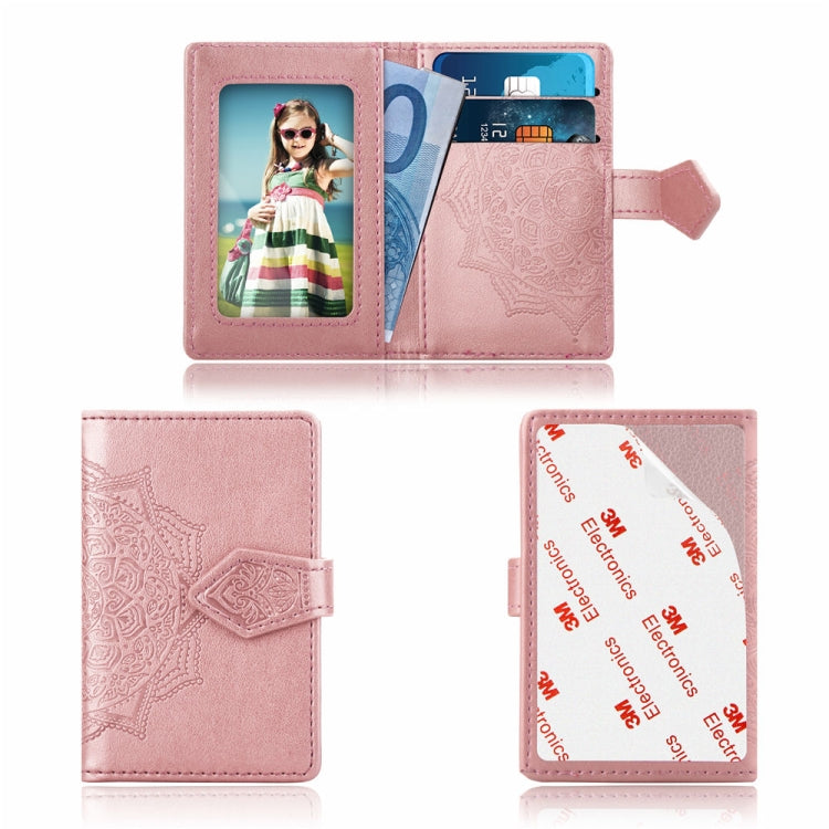 Mobile Phone Universal With Embossed Mandala