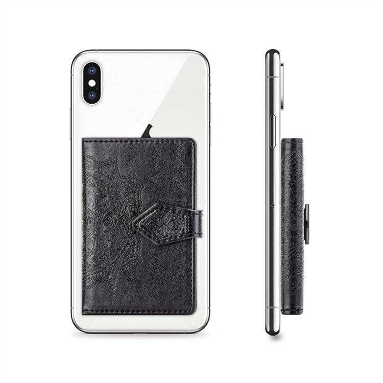 Mobile Phone Universal With Embossed Mandala
