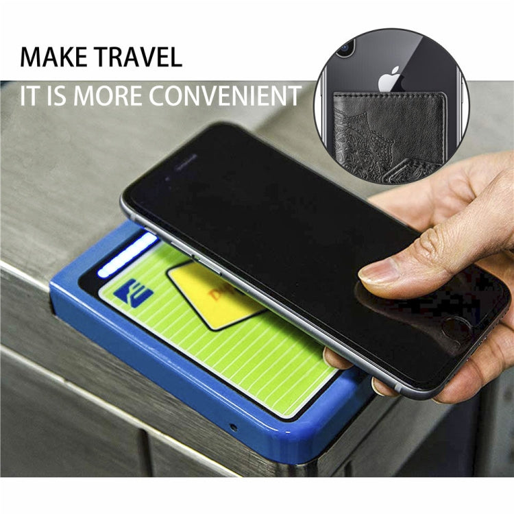 Mobile Phone Universal With Embossed Mandala