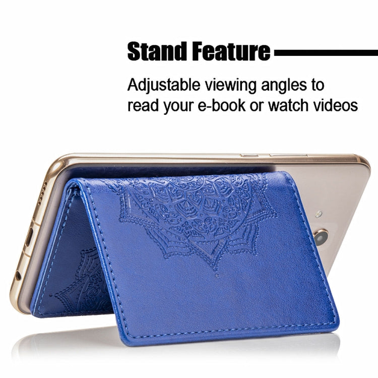 Mobile Phone Universal With Embossed Mandala