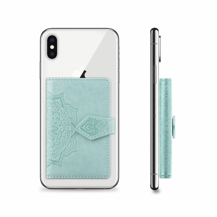 Mobile Phone Universal With Embossed Mandala