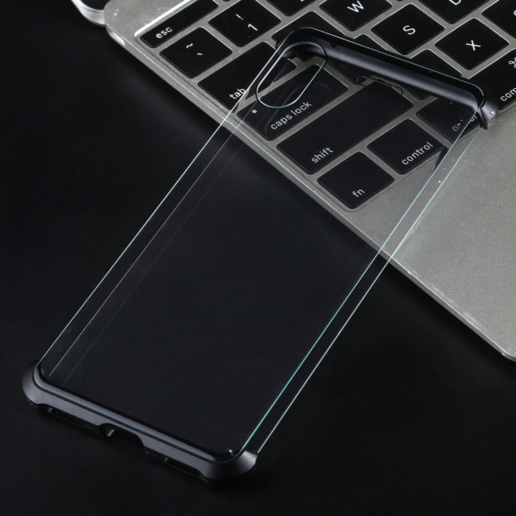 For iPhone XR Ultra-Thin Angular Frame Magnetic Absorption Double-Sided Tempered Glass Shell