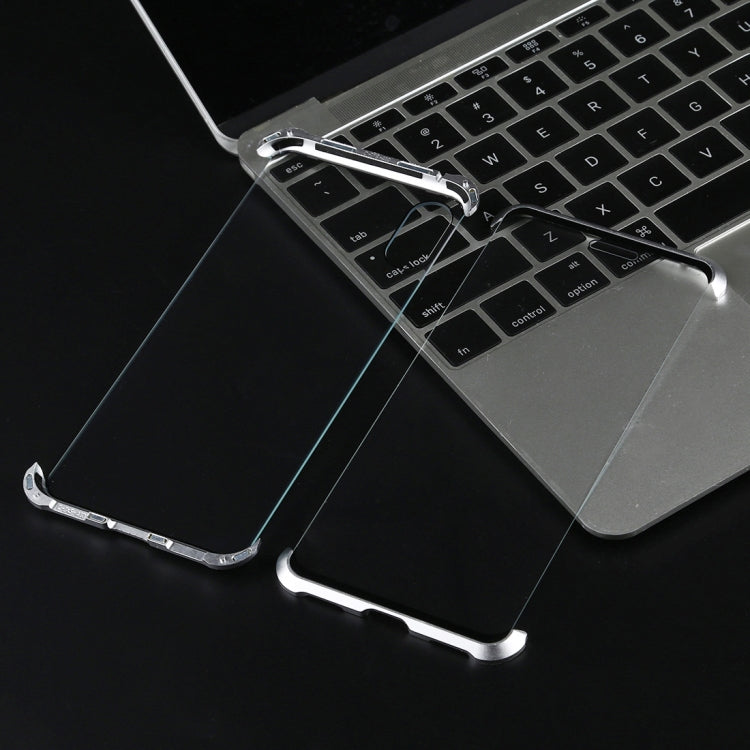 For iPhone XR Ultra-Thin Angular Frame Magnetic Absorption Double-Sided Tempered Glass Shell