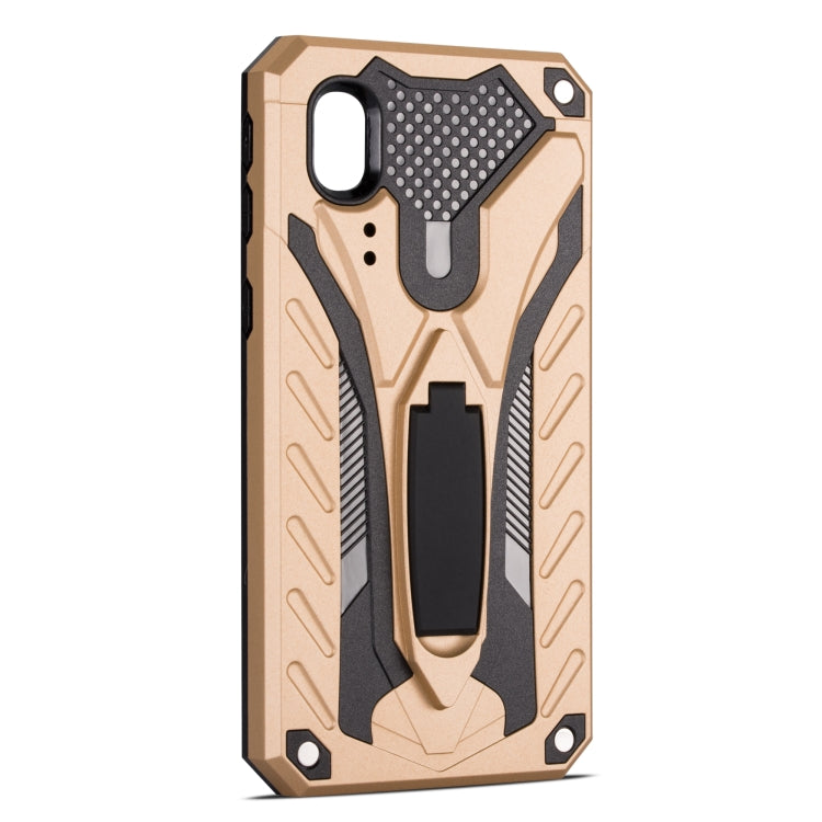 Shockproof TPU + PC Protective Case with Holder For Galaxy A2 Core