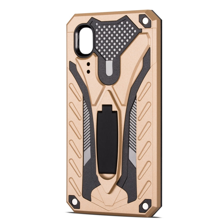 Shockproof TPU + PC Protective Case with Holder For Galaxy A2 Core