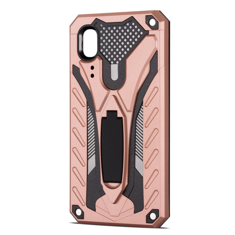 Shockproof TPU + PC Protective Case with Holder For Galaxy A2 Core