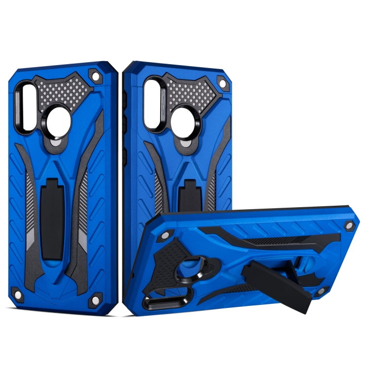 Shockproof TPU + PC Protective Case with Holder For Galaxy A40