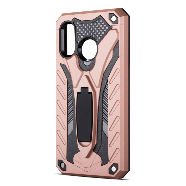 Shockproof TPU + PC Protective Case with Holder For Galaxy A40