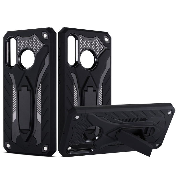 Shockproof TPU + PC Protective Case with Holder For Galaxy A60