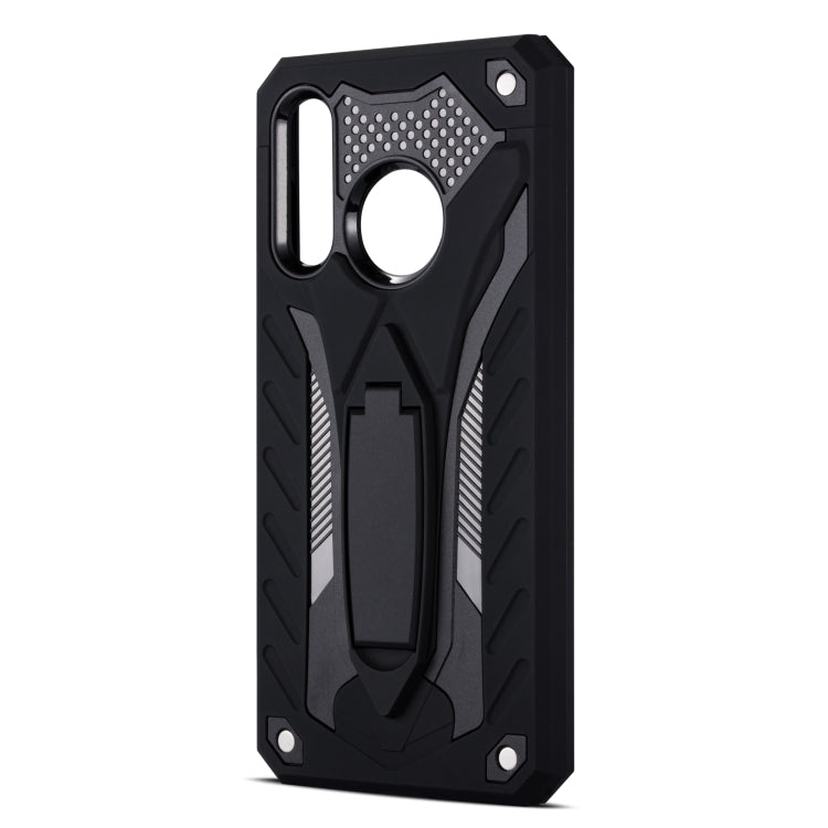 Shockproof TPU + PC Protective Case with Holder For Galaxy A60