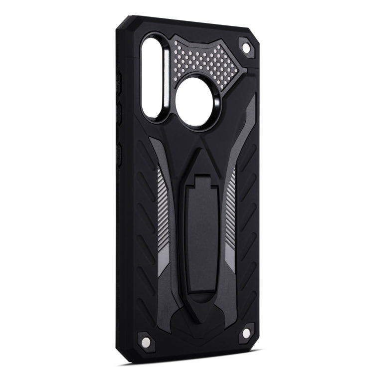 Shockproof TPU + PC Protective Case with Holder For Galaxy A60