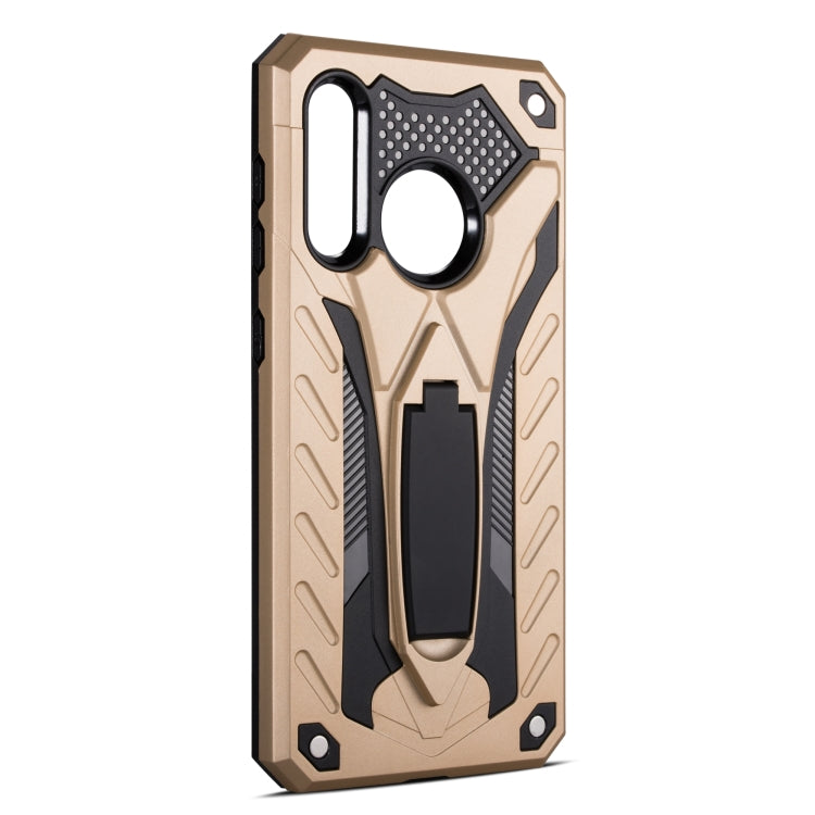 Shockproof TPU + PC Protective Case with Holder For Galaxy A60