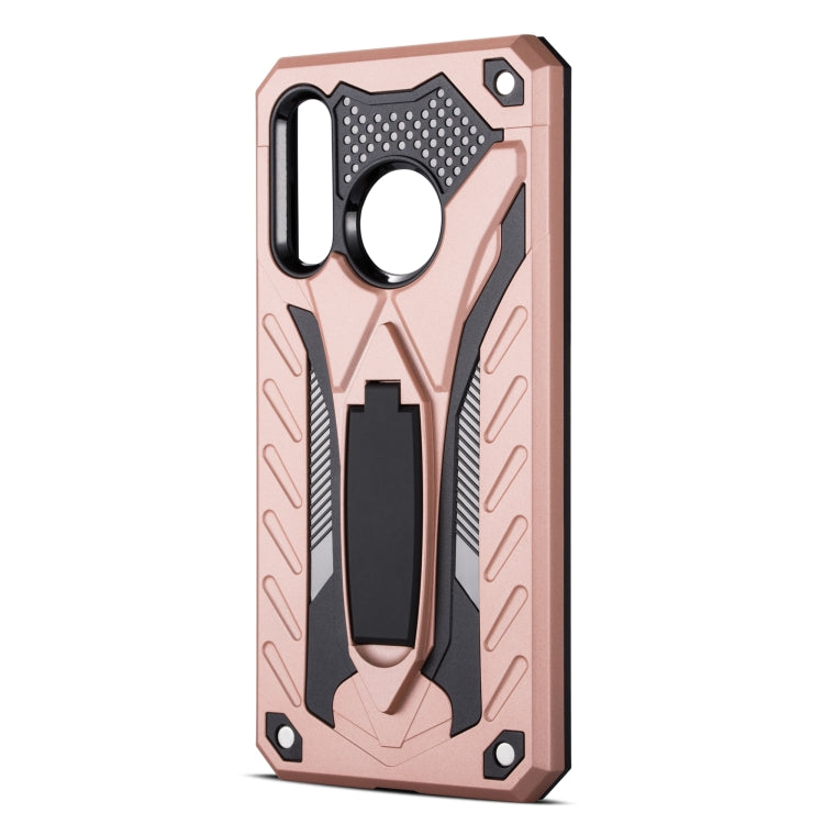 Shockproof TPU + PC Protective Case with Holder For Galaxy A60