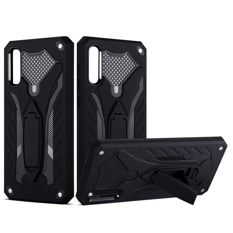 Shockproof TPU + PC Protective Case with Holder For Galaxy A70