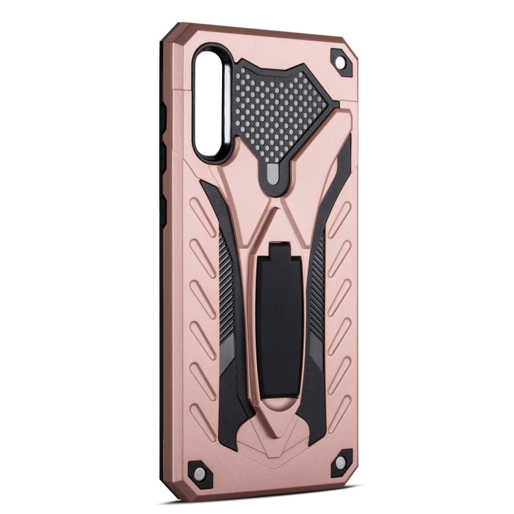 Shockproof TPU + PC Protective Case with Holder For Galaxy A70