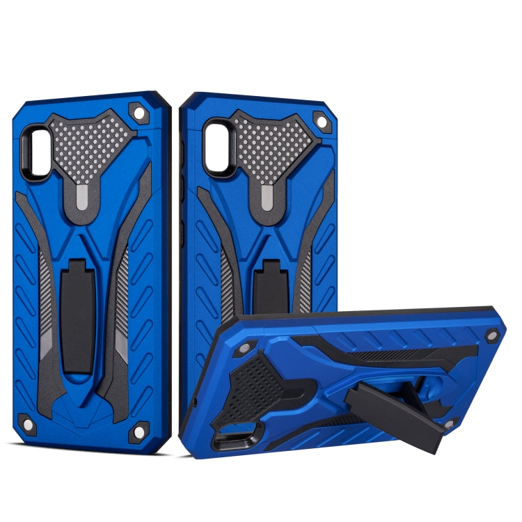 Shockproof TPU + PC Protective Case with Holder For Galaxy A10e