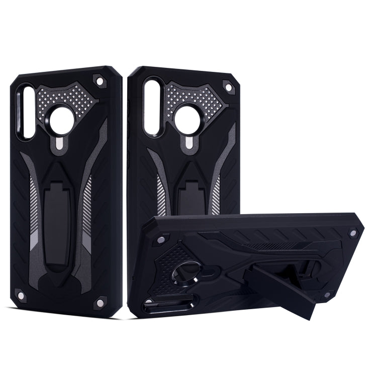 Shockproof TPU + PC Protective Case with Holder For Galaxy M30