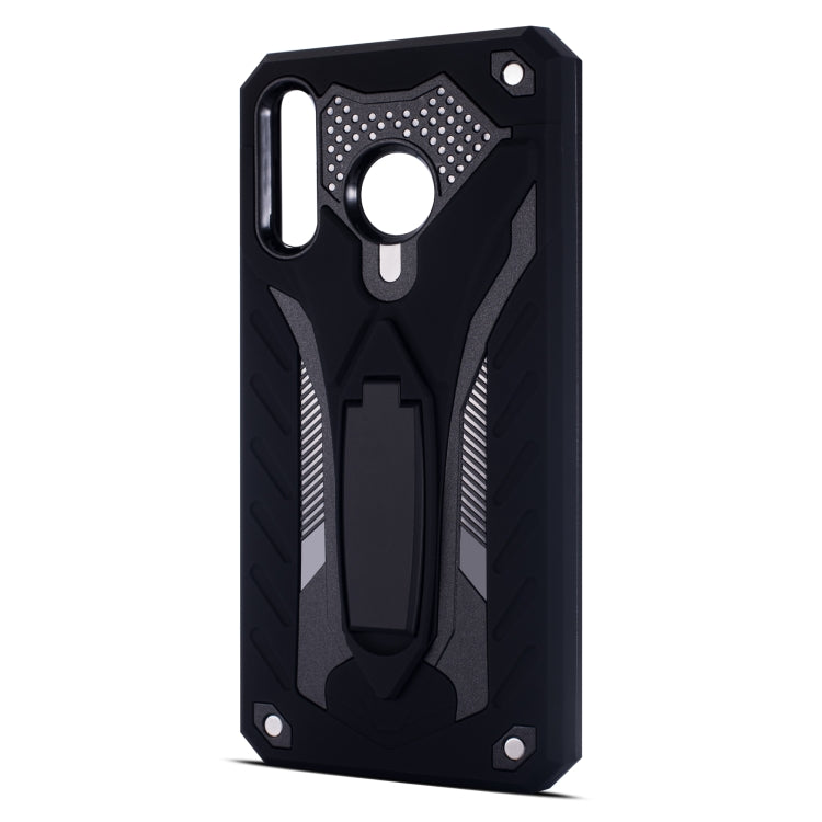 Shockproof TPU + PC Protective Case with Holder For Galaxy M30