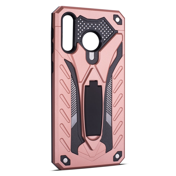 Shockproof TPU + PC Protective Case with Holder For Galaxy M30