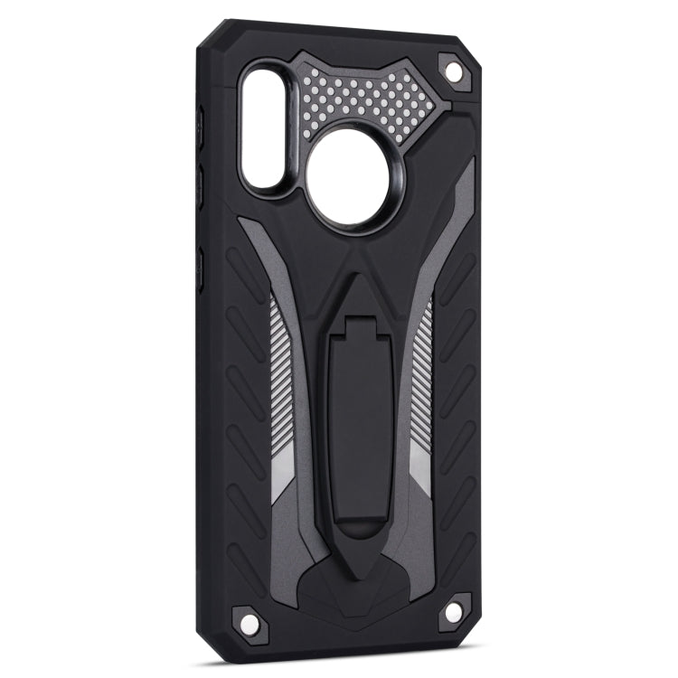 Shockproof TPU + PC Protective Case with Holder For Galaxy A20e