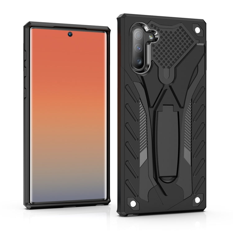 Shockproof TPU + PC Protective Case with Holder For Galaxy Note 10