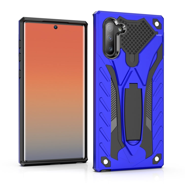 Shockproof TPU + PC Protective Case with Holder For Galaxy Note 10