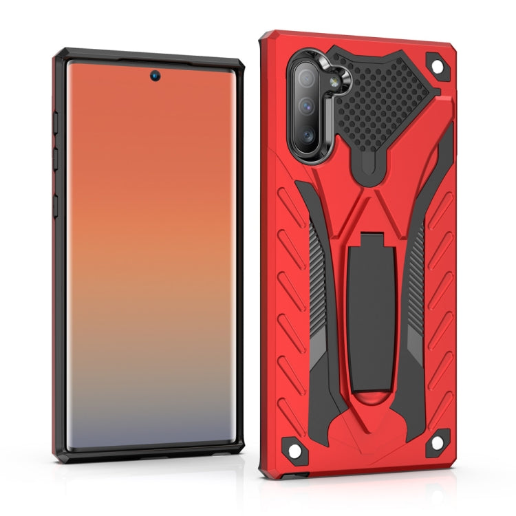 Shockproof TPU + PC Protective Case with Holder For Galaxy Note 10