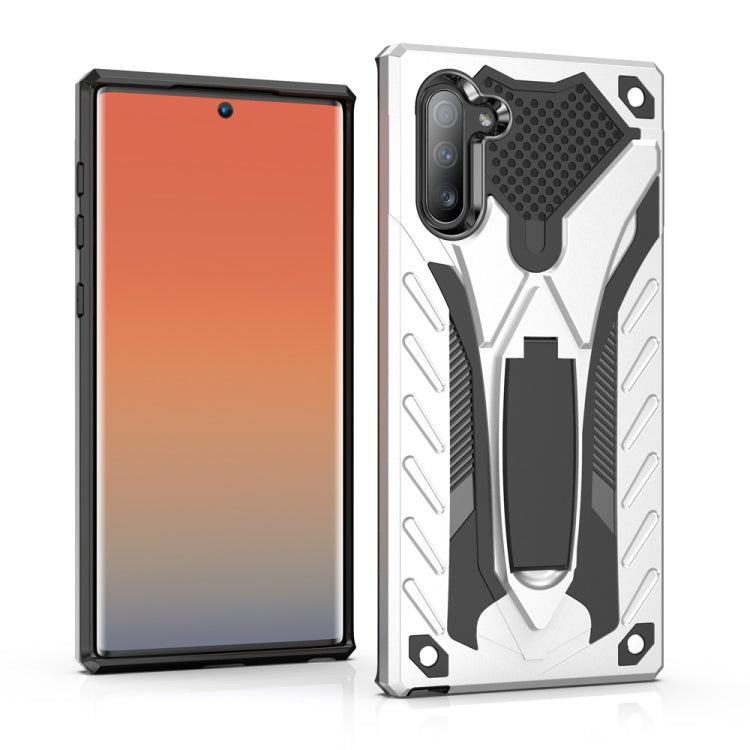 Shockproof TPU + PC Protective Case with Holder For Galaxy Note 10