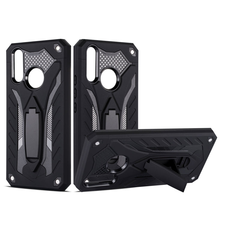 Shockproof TPU + PC Protective Case with Holder For Vivo Y17
