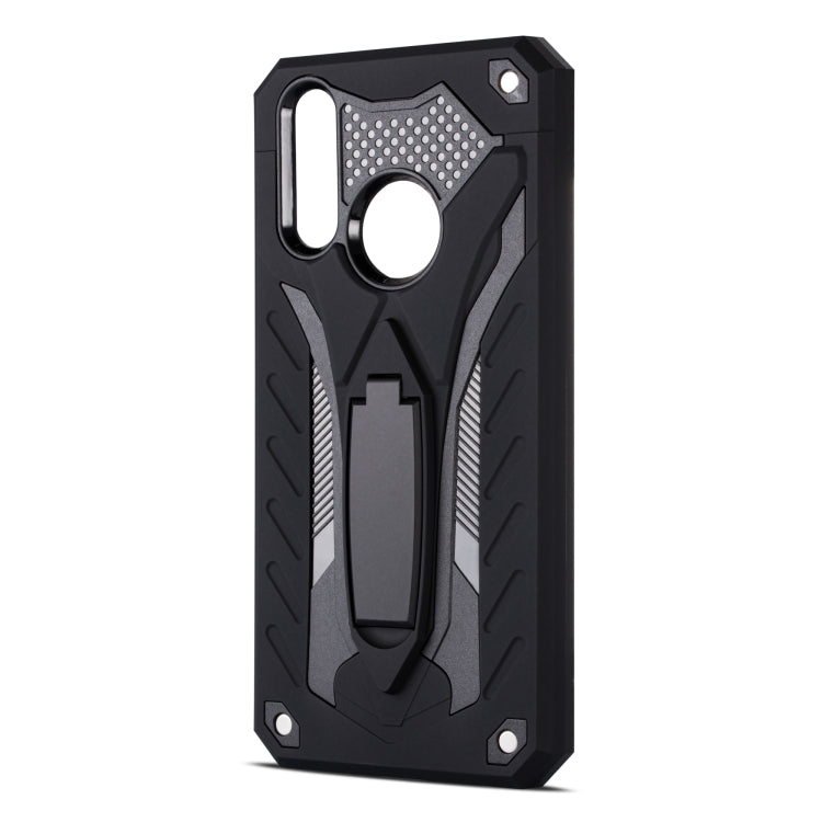 Shockproof TPU + PC Protective Case with Holder For Vivo Y17