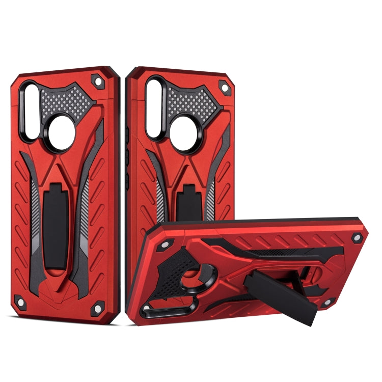 Shockproof TPU + PC Protective Case with Holder For Vivo Y17