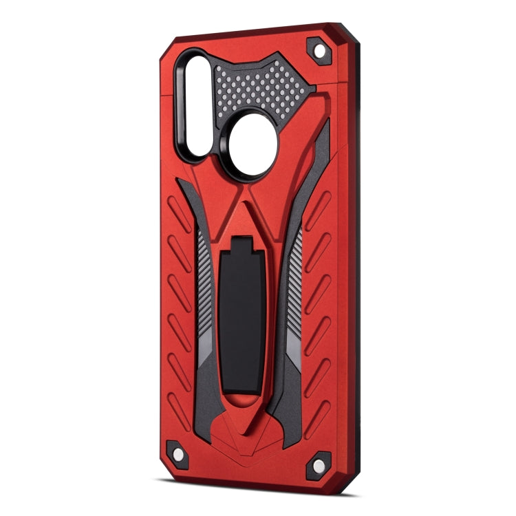 Shockproof TPU + PC Protective Case with Holder For Vivo Y17