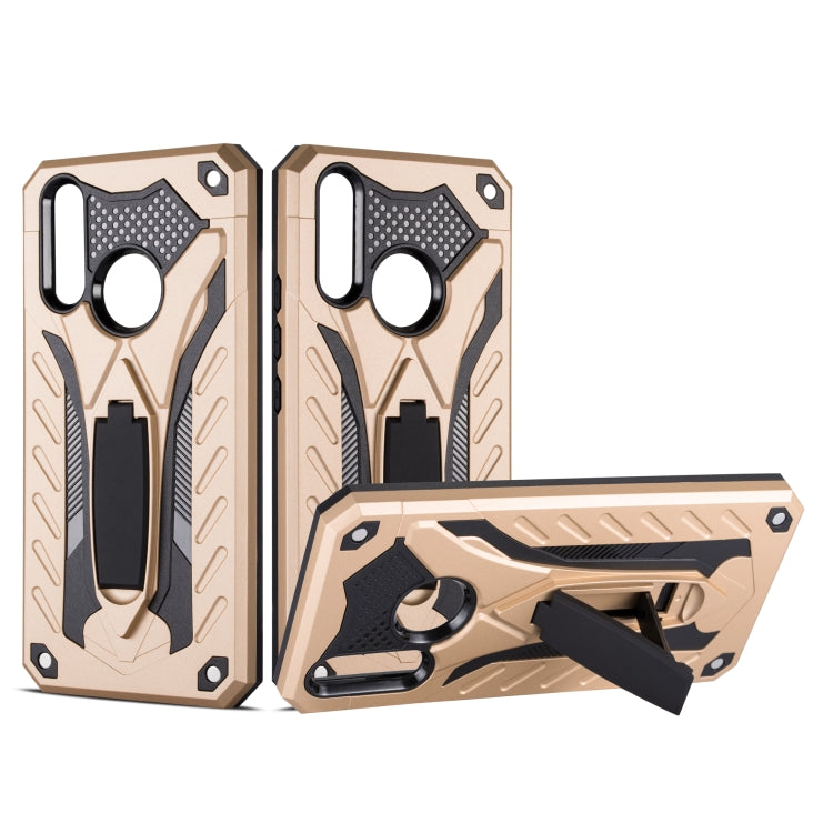 Shockproof TPU + PC Protective Case with Holder For Vivo Y17
