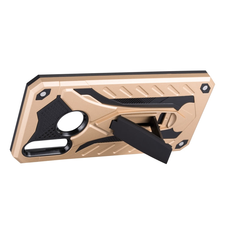Shockproof TPU + PC Protective Case with Holder For Vivo Y17