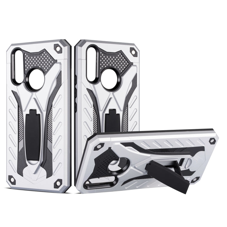 Shockproof TPU + PC Protective Case with Holder For Vivo Y17