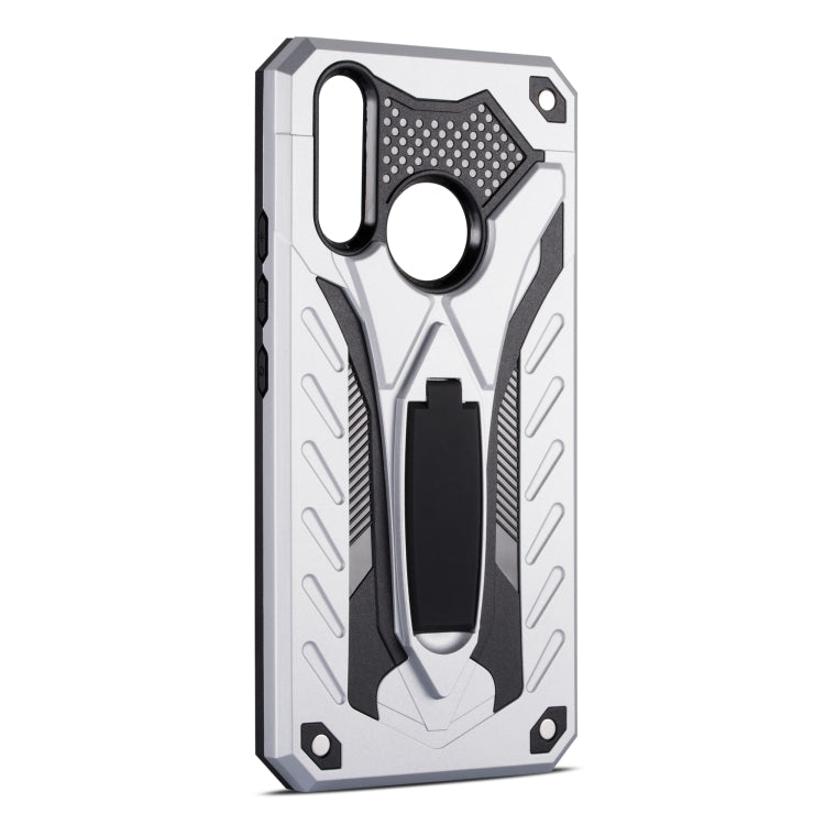 Shockproof TPU + PC Protective Case with Holder For Vivo Y17