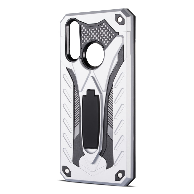Shockproof TPU + PC Protective Case with Holder For Vivo Y17