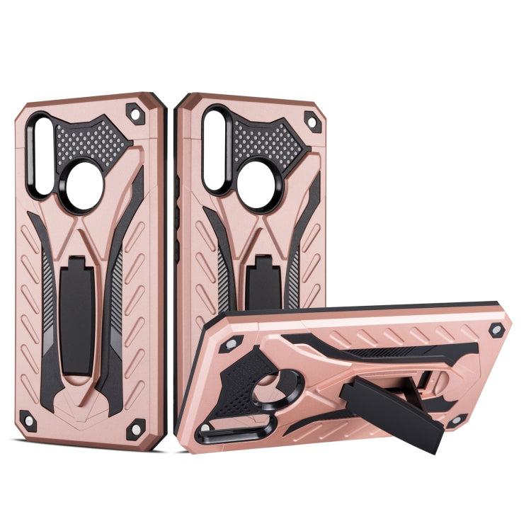 Shockproof TPU + PC Protective Case with Holder For Vivo Y17