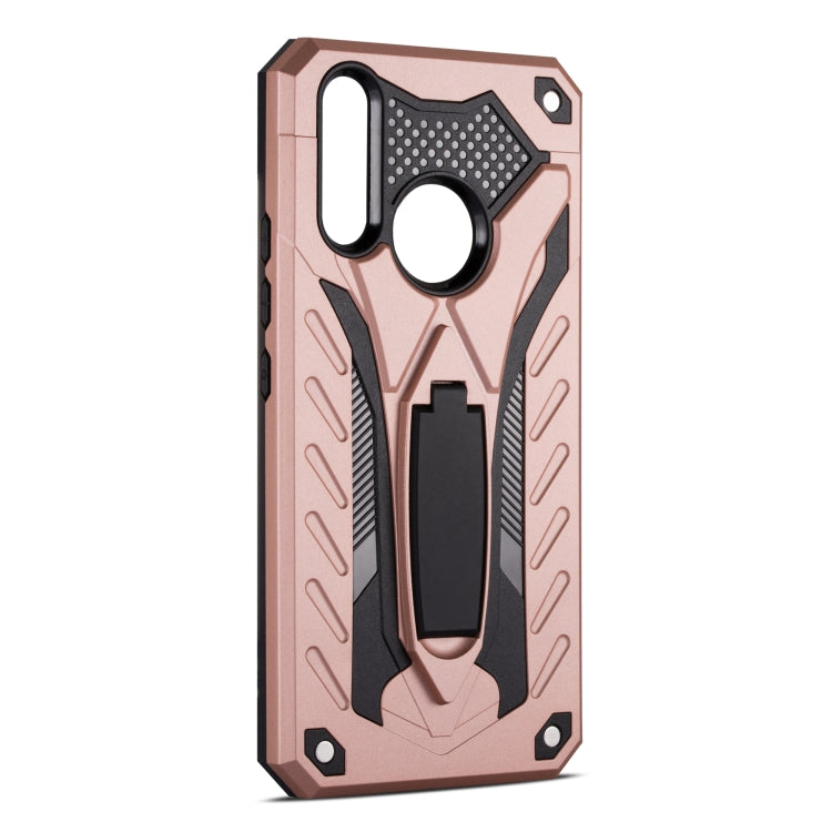 Shockproof TPU + PC Protective Case with Holder For Vivo Y17
