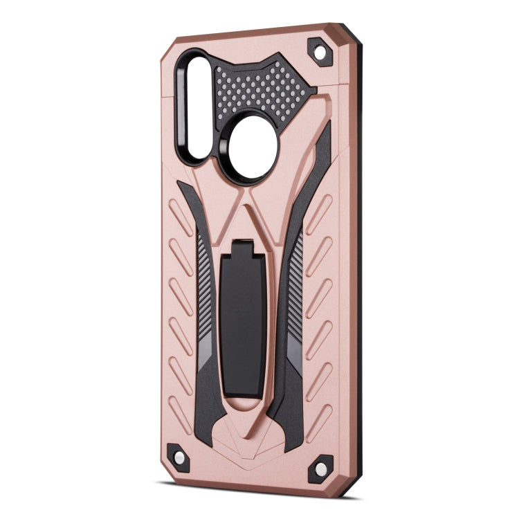 Shockproof TPU + PC Protective Case with Holder For Vivo Y17